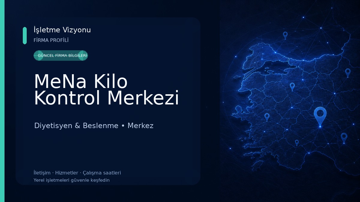 MeNa Kilo Kontrol Merkezi 