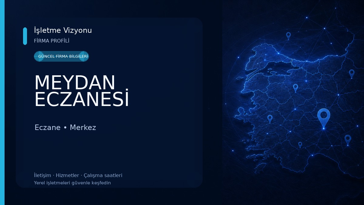 MEYDAN ECZANESİ Eczane