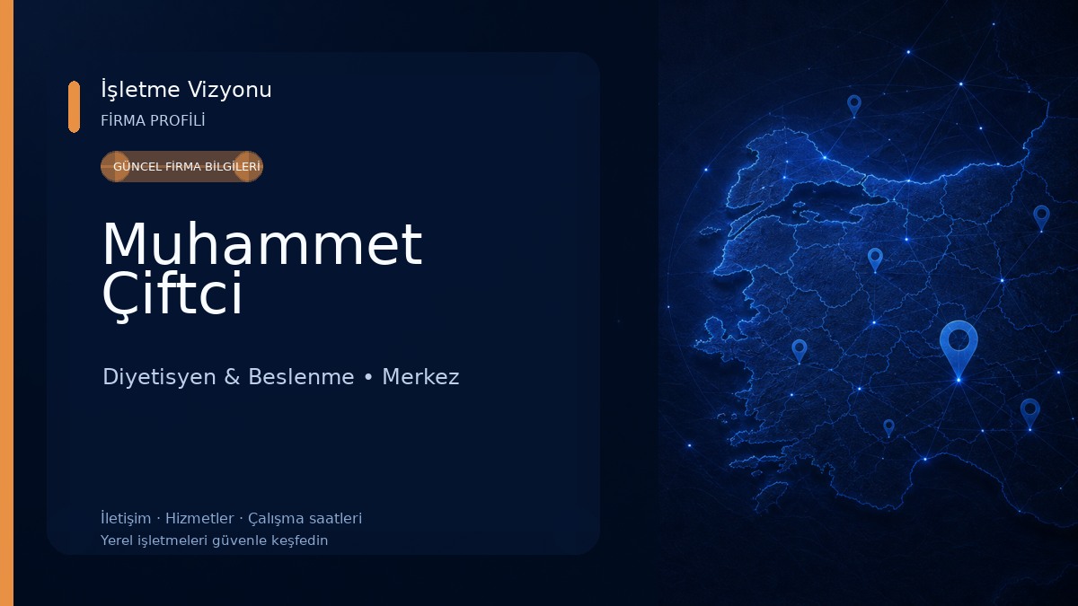 Muhammet Çiftci Diyetisyen & Beslenme