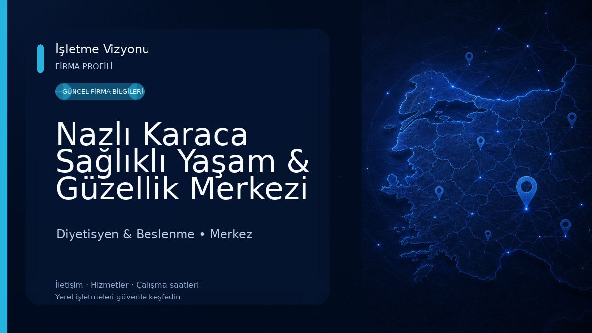 Nazlı Karaca Sağlıklı Yaşam & Güzellik Merkezi Diyetisyen & Beslenme