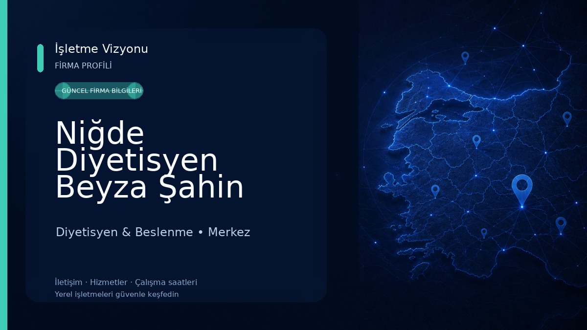 Niğde Diyetisyen Beyza Şahin 