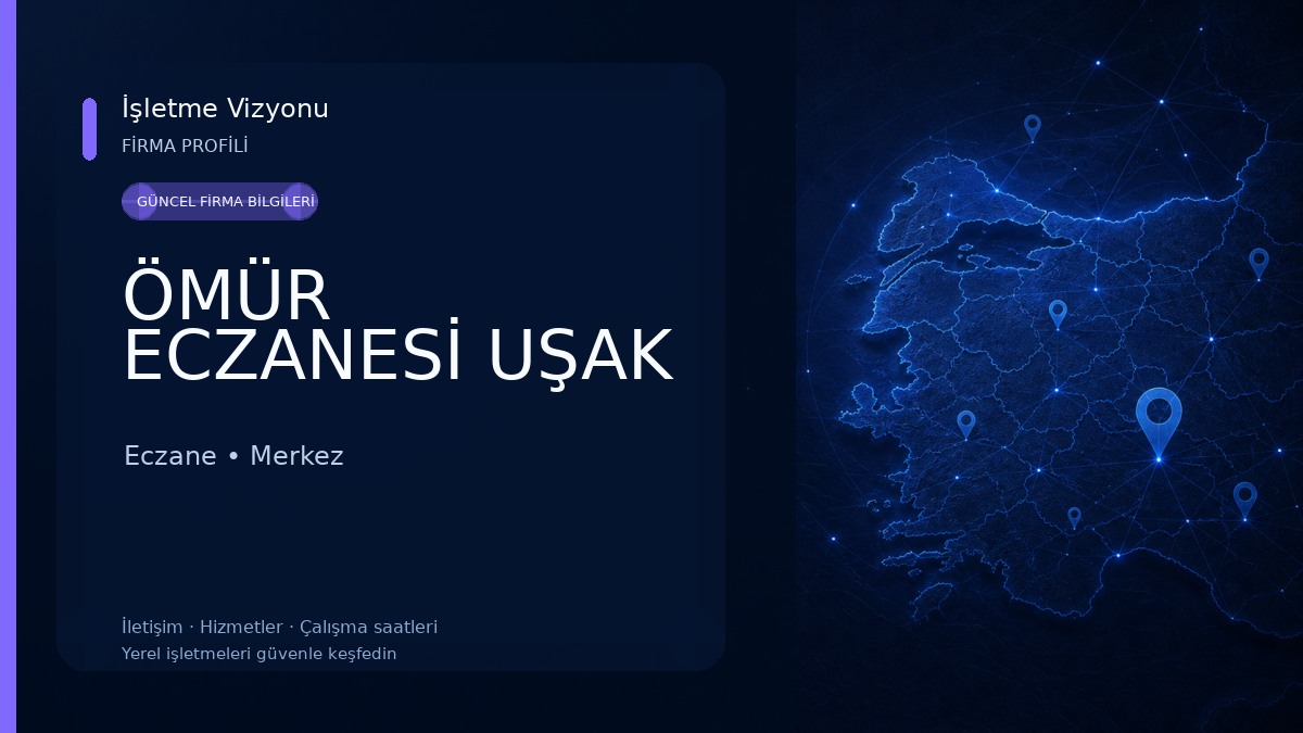 ÖMÜR ECZANESİ UŞAK