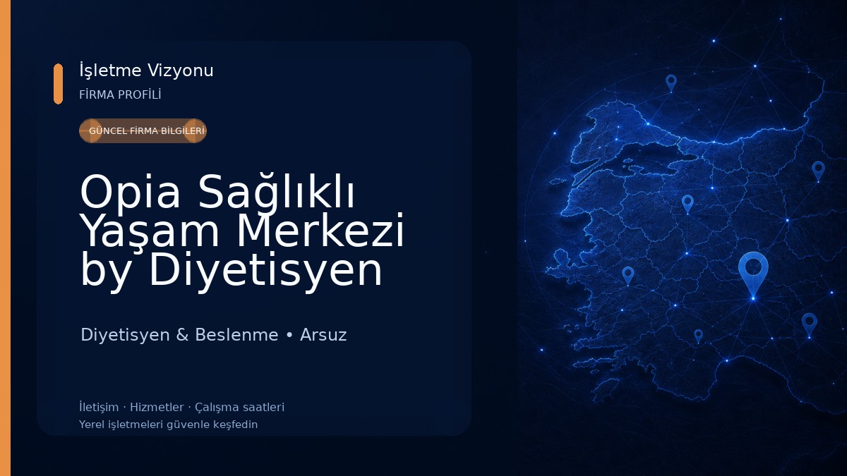 Opia Sağlıklı Yaşam Merkezi by Diyetisyen Eda Gizem Çevik Diyetisyen & Beslenme