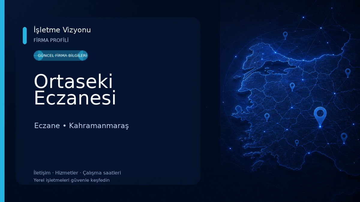 Ortaseki Eczanesi Eczane