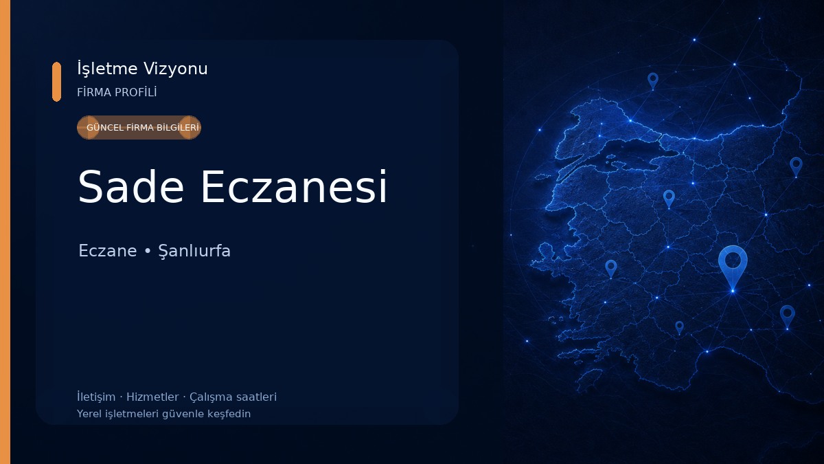 Sade Eczanesi Eczane