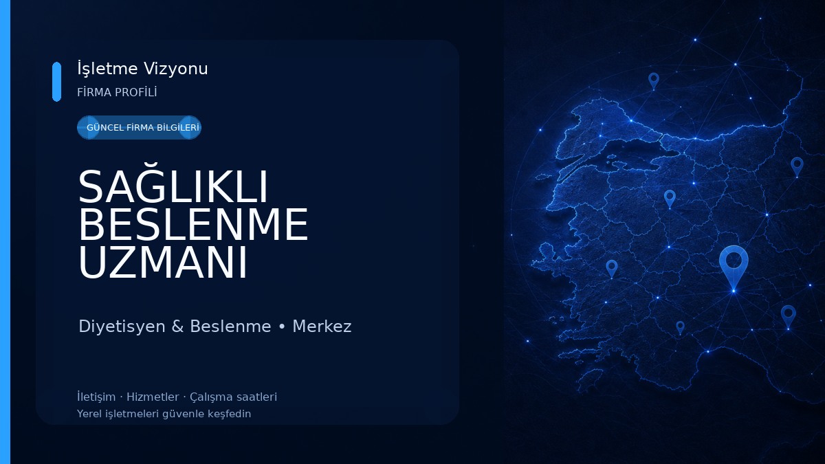 SAĞLIKLI BESLENME UZMANI BELİNAY ACER