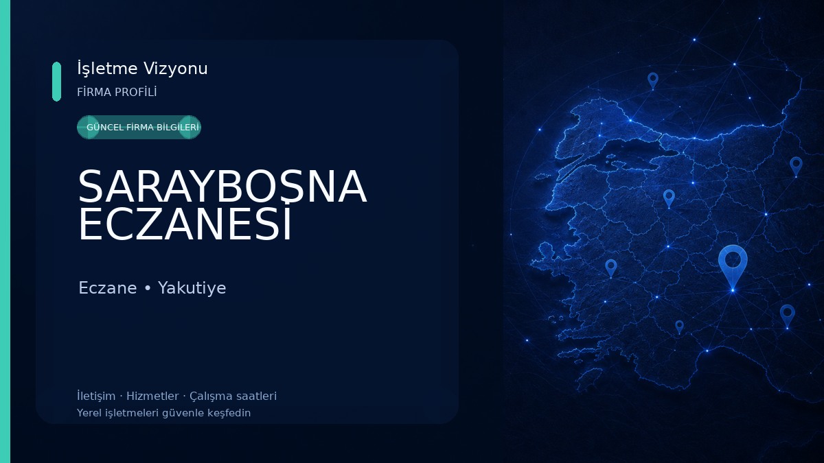 SARAYBOSNA ECZANESİ