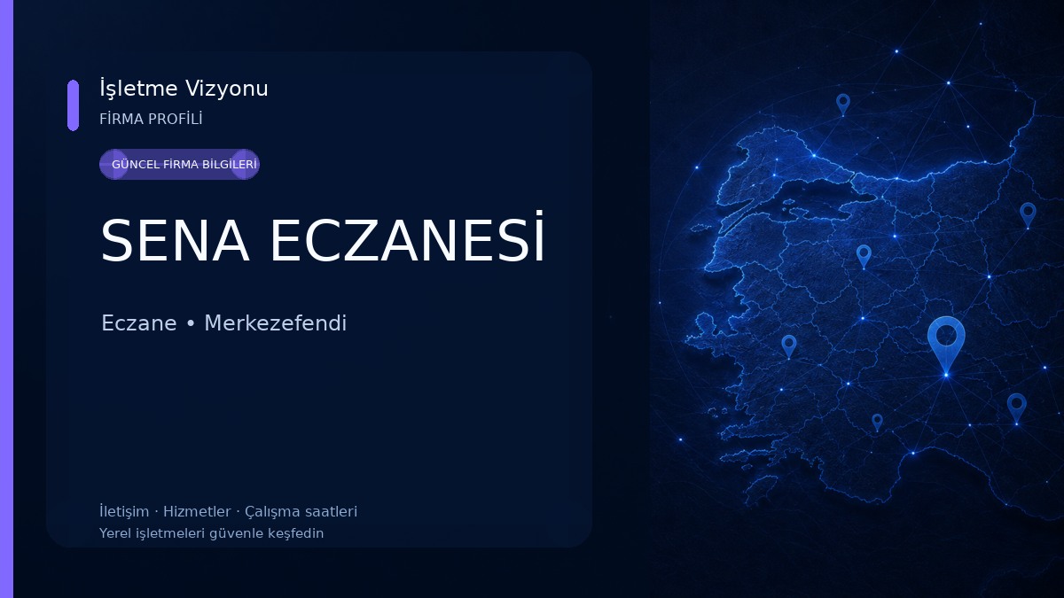 SENA ECZANESİ Eczane