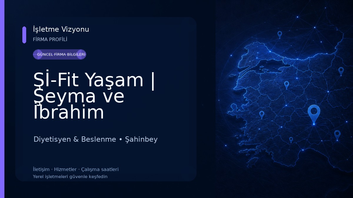 Şİ-Fit Yaşam | Şeyma ve İbrahim Diyetisyen & Beslenme