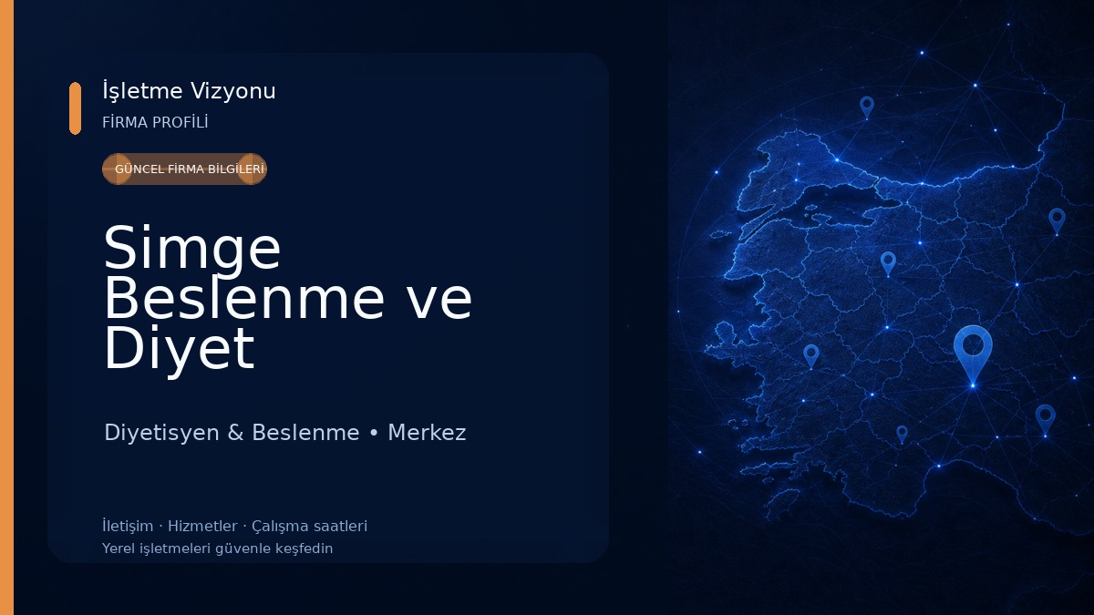 Simge Beslenme ve Diyet Danışmanlığı Diyetisyen & Beslenme