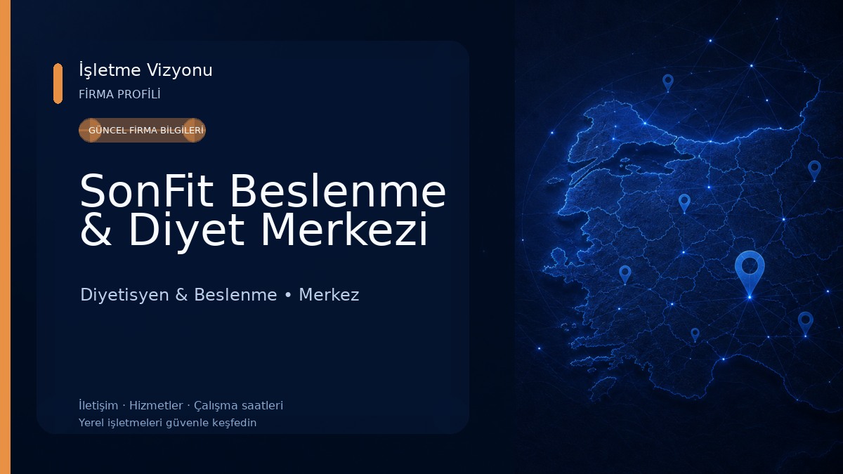 SonFit Beslenme & Diyet Merkezi 