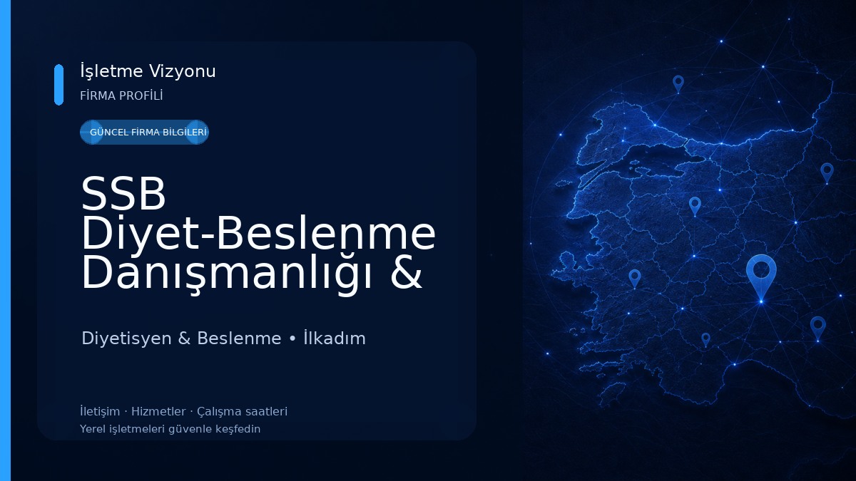 SSB Diyet-Beslenme Danışmanlığı & Andulasyon