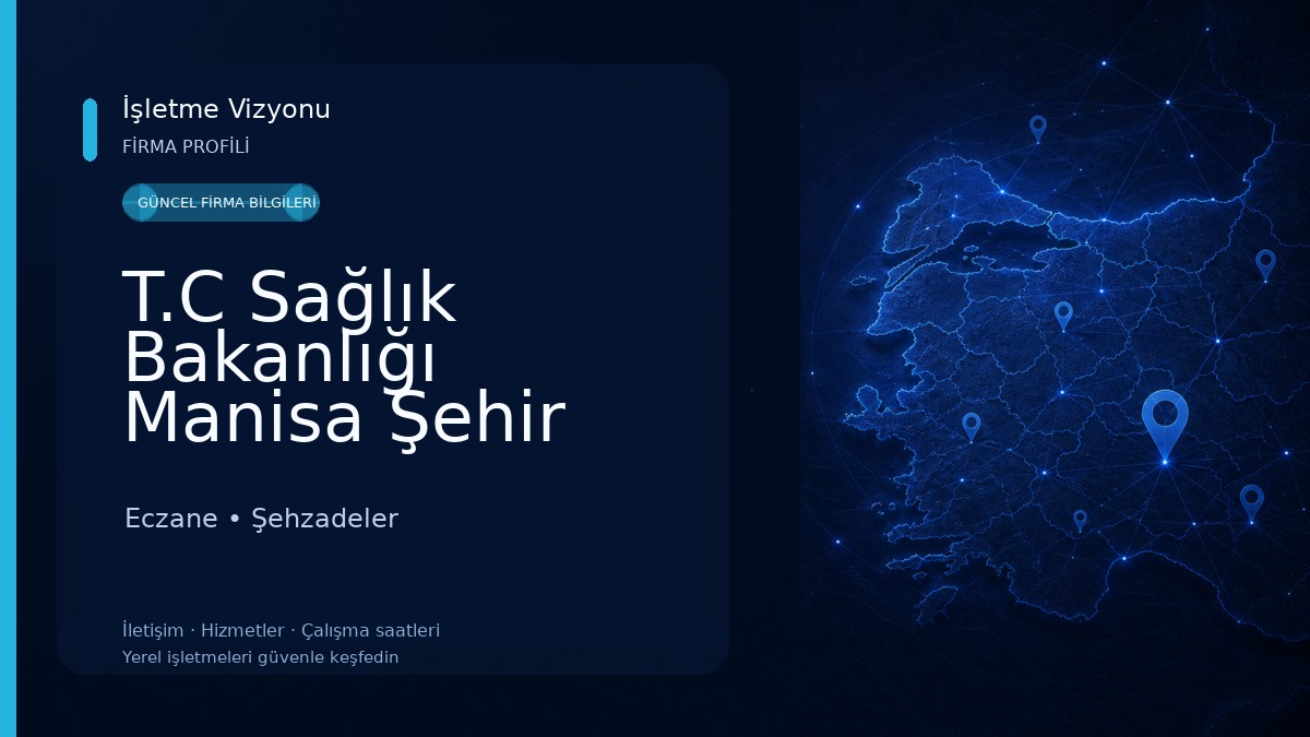 T.C Sağlık Bakanlığı Manisa Şehir Hastanesi Eczane