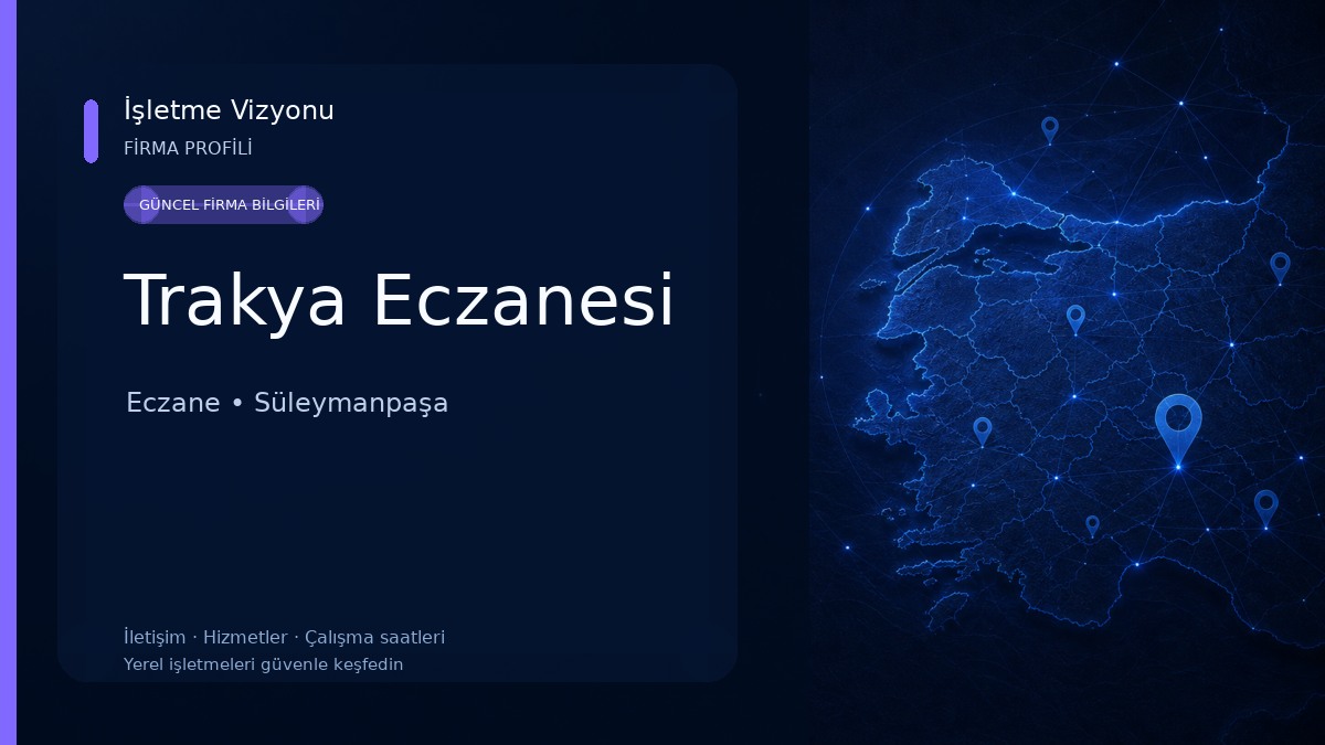 Trakya Eczanesi