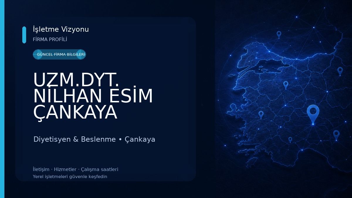 UZM.DYT. NİLHAN ESİM ÇANKAYA Diyetisyen & Beslenme