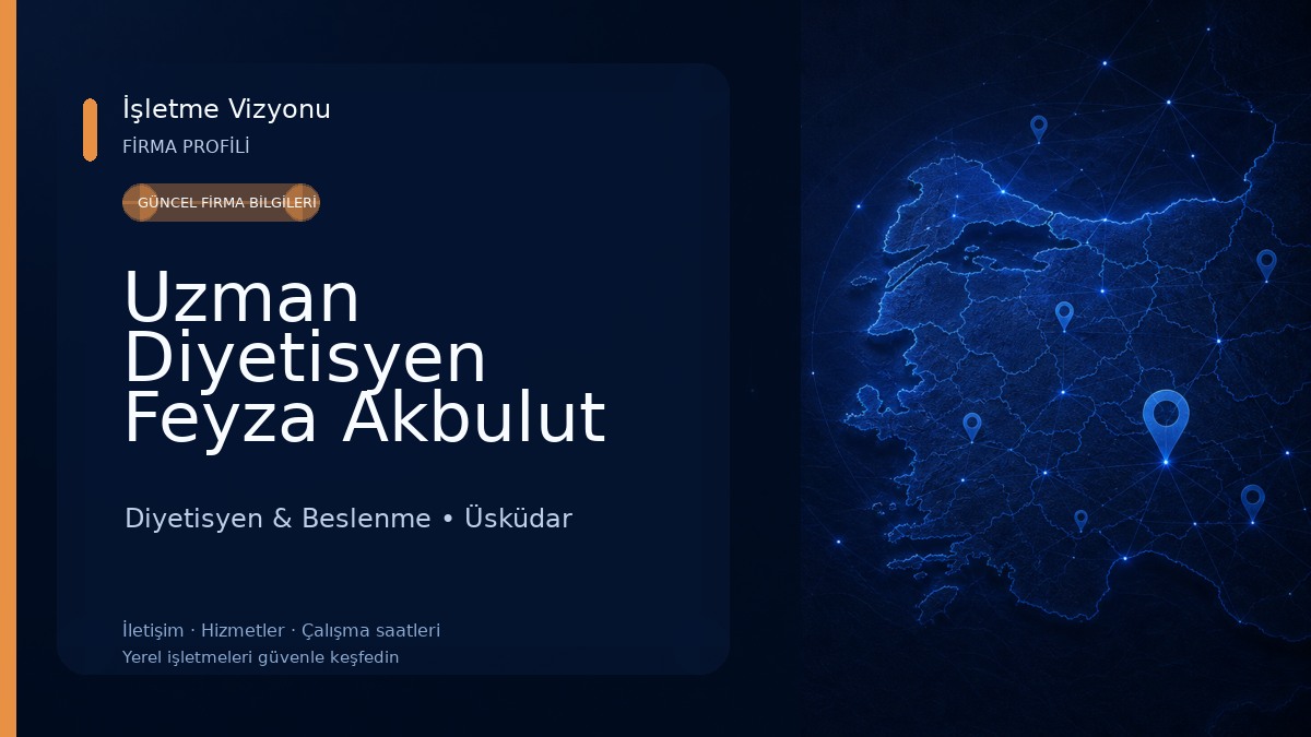 Uzman Diyetisyen Feyza Akbulut Çadırcı