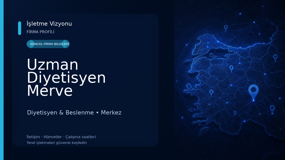 Uzman Diyetisyen Merve Güçyetmez Diyetisyen & Beslenme