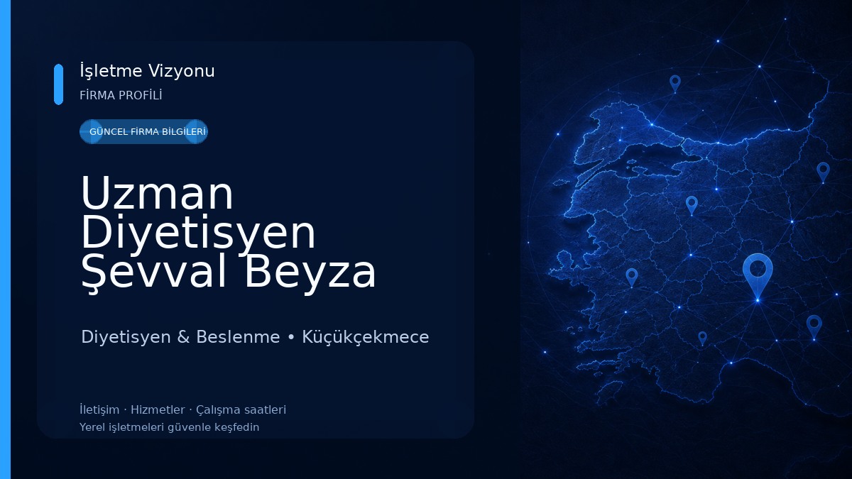 Uzman Diyetisyen Şevval Beyza Kulaksız Beslenme Danışmanlık Merkezi / Torkam Diyetisyen