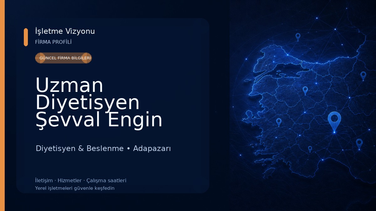 Uzman Diyetisyen Şevval Engin Diyetisyen & Beslenme