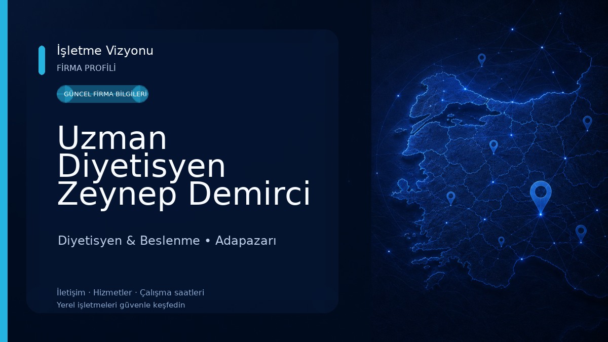 Uzman Diyetisyen Zeynep Demirci Onkun Diyetisyen & Beslenme