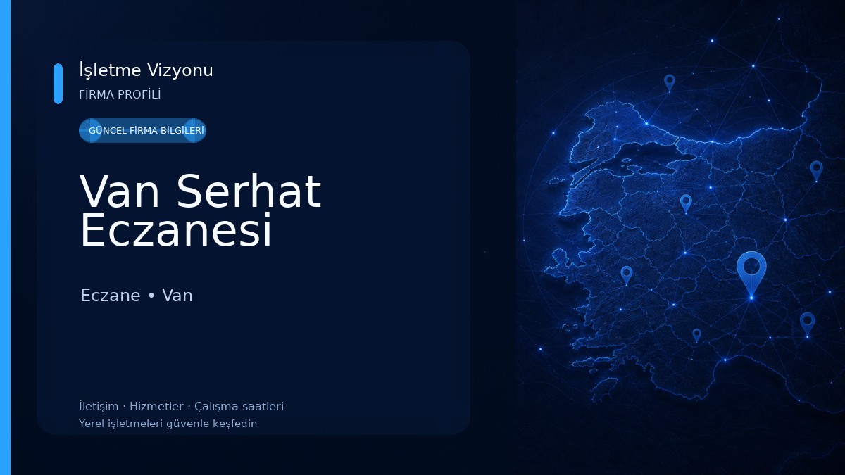 Van Serhat Eczanesi
