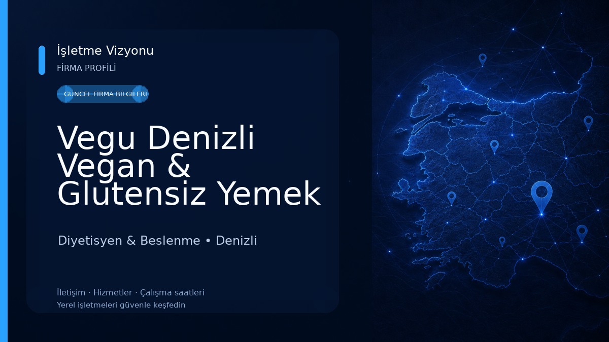 Vegu Denizli Vegan & Glutensiz Yemek Servisi Diyetisyen & Beslenme