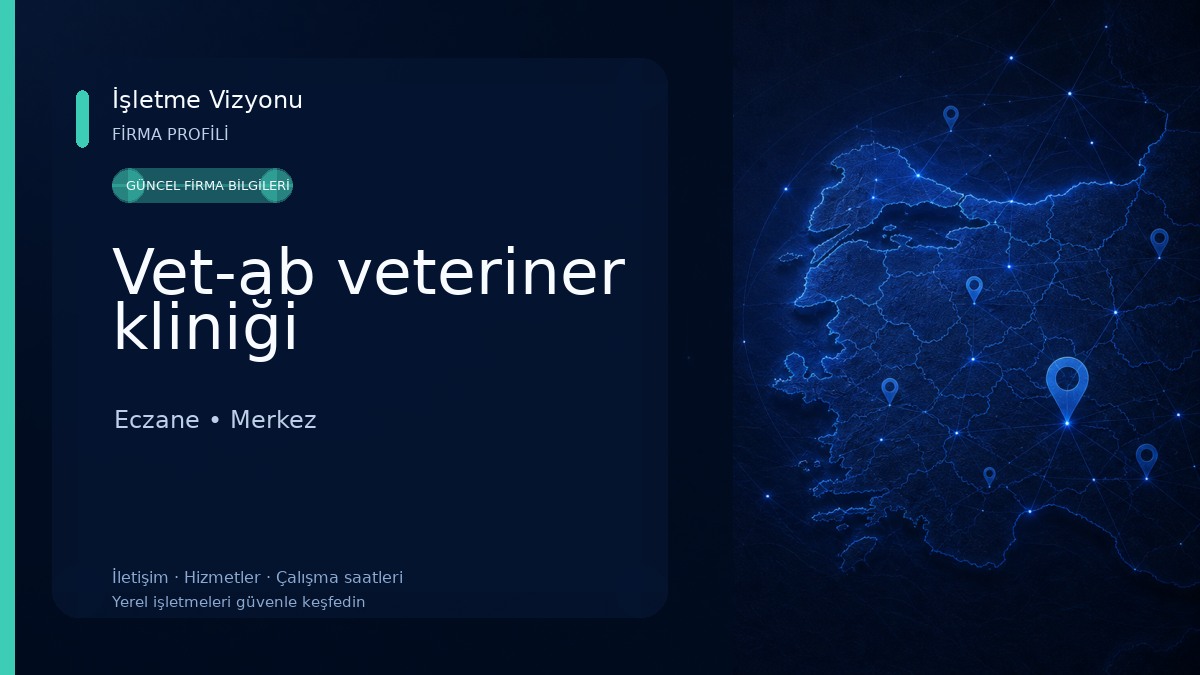Vet-ab veteriner kliniği Eczane