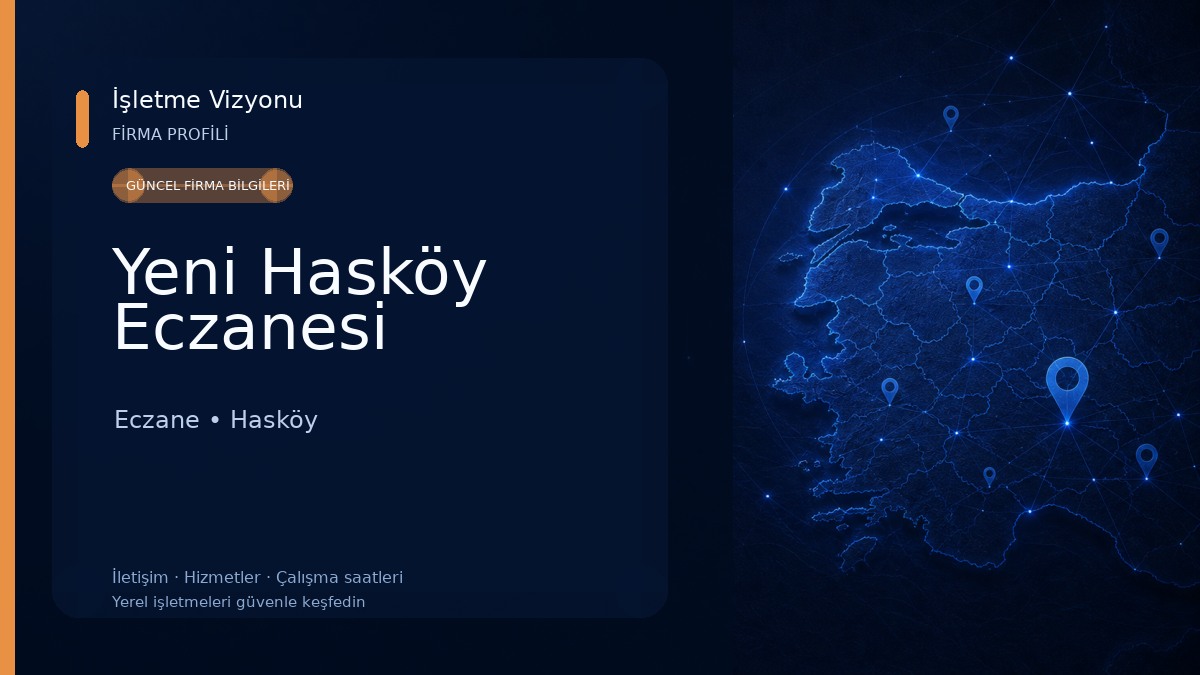 Yeni Hasköy Eczanesi Eczane