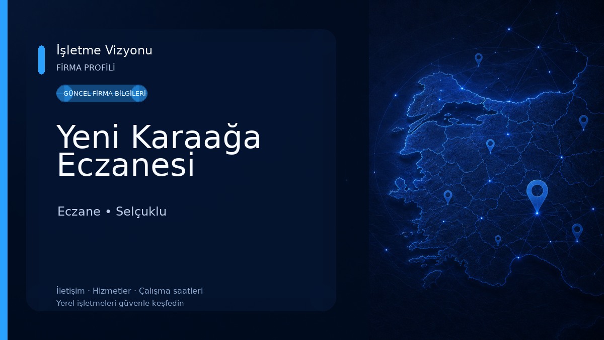 Yeni Karaağa Eczanesi