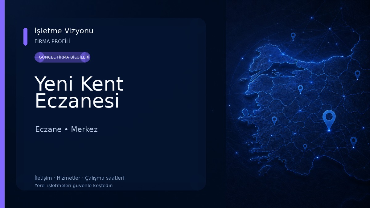 Yeni Kent Eczanesi