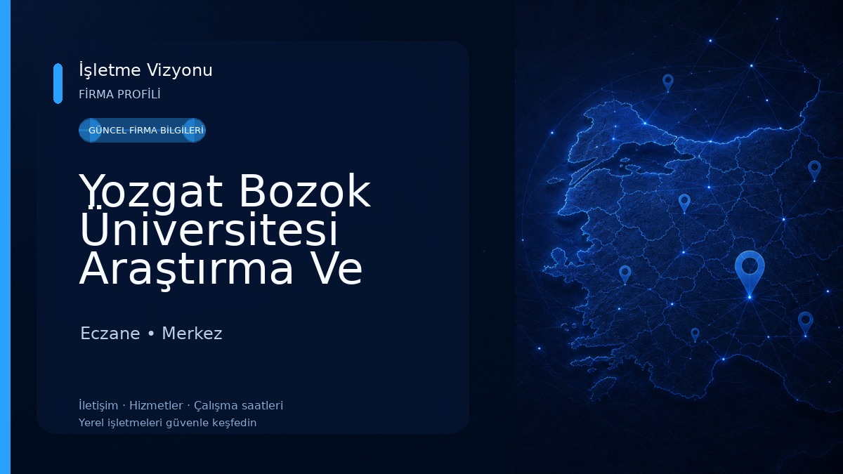 Yozgat Bozok Üniversitesi Araştırma Ve Uygulama Hastanesi - O.G.