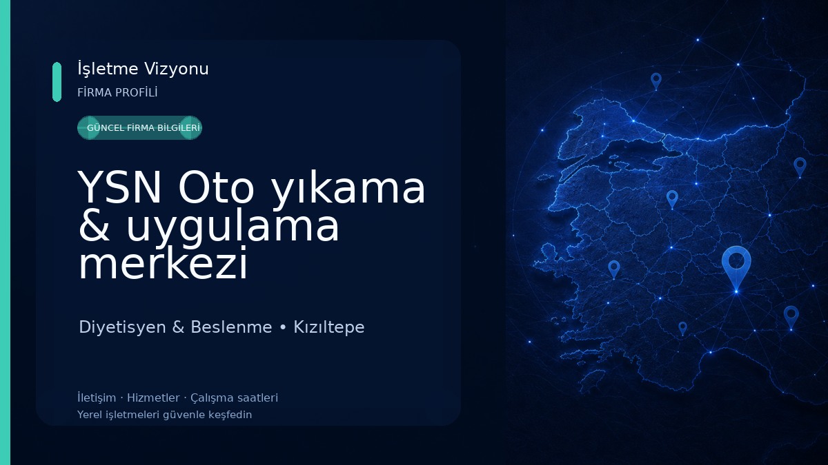 YSN Oto yıkama & uygulama merkezi Diyetisyen & Beslenme