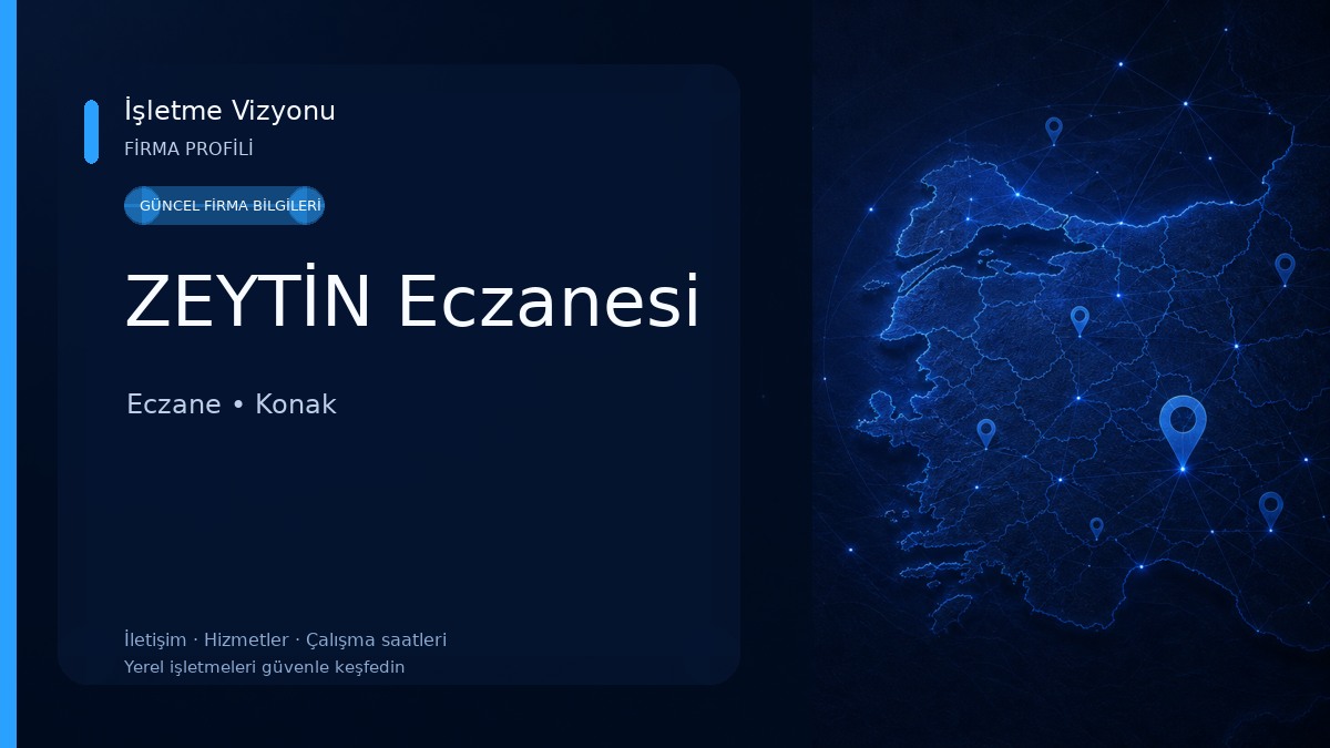 ZEYTİN Eczanesi Eczane