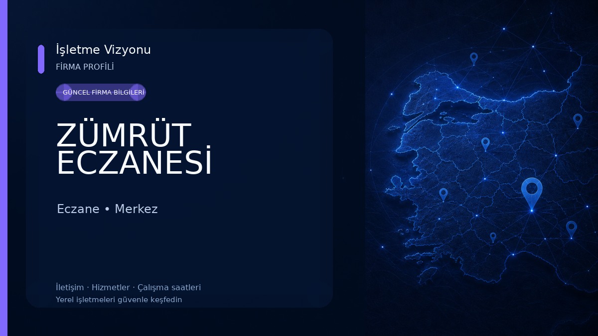 ZÜMRÜT ECZANESİ Eczane